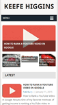 Mobile Screenshot of keefehiggins.com
